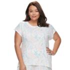 Plus Size Apt. 9&reg; Bridal Graphic Tee, Women's, Size: 2xl, White