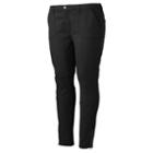 Juniors' Plus Size Mudd&reg; Ankle-zip Utility Skinny Pants, Teens, Size: 22 W, Black