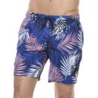 Men's Marc Anthony Slim-fit Stretch Swim Trunks, Size: 36, Dark Blue