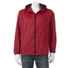 Men's Hemisphere Packable Hooded Rain Jacket, Size: Xl, Dark Red