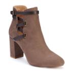Daya By Zendaya Keene Women's Ankle Boots, Girl's, Size: Medium (7.5), Beige Over
