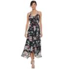 Women's Jennifer Lopez Ruffle Chiffon Faux-wrap Dress, Size: Xxl, Black