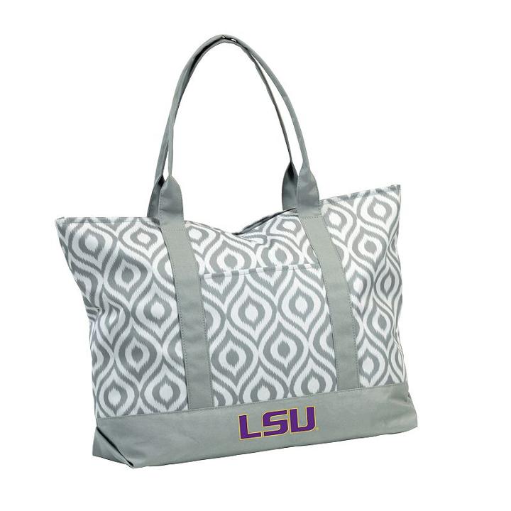 Logo Brand Lsu Tigers Ikat Tote, Kids Unisex, Multicolor