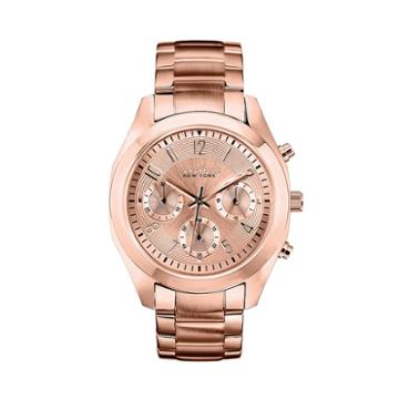 Caravelle New York By Bulova Women's Chronograph Watch, Pink