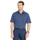 Big & Tall Van Heusen Flex Classic-fit Non-iron Poplin Button-down Shirt, Men's, Size: 4xb, Blue