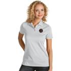 Women's Antigua Toronto Raptors Quest Desert Dry Polo, Size: Large, White