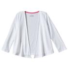 Girls 4-10 Jumping Beans&reg; Open Front Cardigan, Girl's, Size: 6, White
