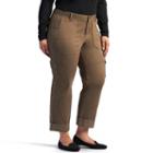 Plus Size Lee Brinley Modern-fit Cargo Pants, Women's, Size: 16 - Regular, Dark Grey