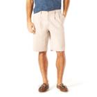 Men's Dockers&reg; D3 Classic-fit Stretch Pleated Shorts, Size: 31, Light Grey