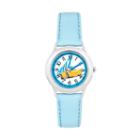 Disney / Pixar Cars 3 Cruz Ramirez Kids' Leather Time Teacher Watch, Boy's, Size: Medium, Blue