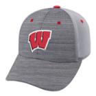 Adult Wisconsin Badgers Steam Performance Adjustable Cap, Men's, Med Grey
