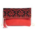 Olivia Miller Neera Tassel Crossbody Bag, Women's, Dark Red