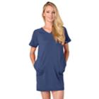 Women's Soybu Havana Yoga Dress, Size: Medium, Blue (navy)