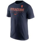 Men's Nike Syracuse Orange Practice Tee, Size: Large, Blue (navy)