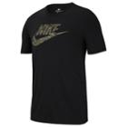 Men's Nike Camoflauge Logo Tee, Size: Small, Grey (charcoal)