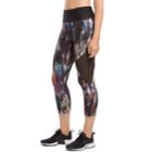 Women's Jockey Sport Shadow Prism Mid-rise Capri Leggings, Size: Xl, Oxford