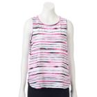 Petite Apt. 9&reg; Scoopneck Tank, Women's, Size: Xs Petite, Pink