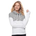 Juniors' So&reg; Perfectly Soft Cowlneck Sweatshirt, Teens, Size: Small, Natural