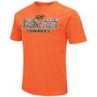 Men's Campus Heritage Oklahoma State Cowboys Team Color Tee, Size: Large, Orange