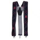 Men's North Carolina State Wolfpack Oxford Suspenders, Black