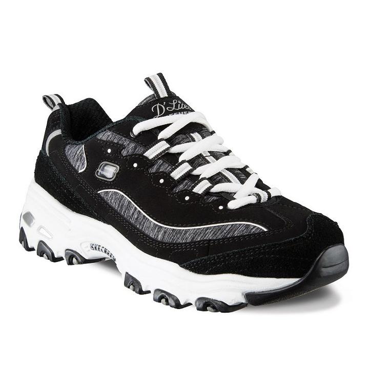 Skechers D'lites Me Time Women's Sneakers, Size: 11, Grey (charcoal)