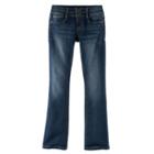 Girls 7-16 & Plus Size Mudd&reg; Double-button Skinny Bootcut Jeans, Size: 7, Blue Other