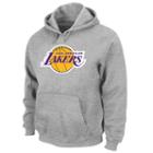 Big & Tall Los Angeles Lakers Pullover Fleece Hoodie, Men's, Size: 3xlt, Grey