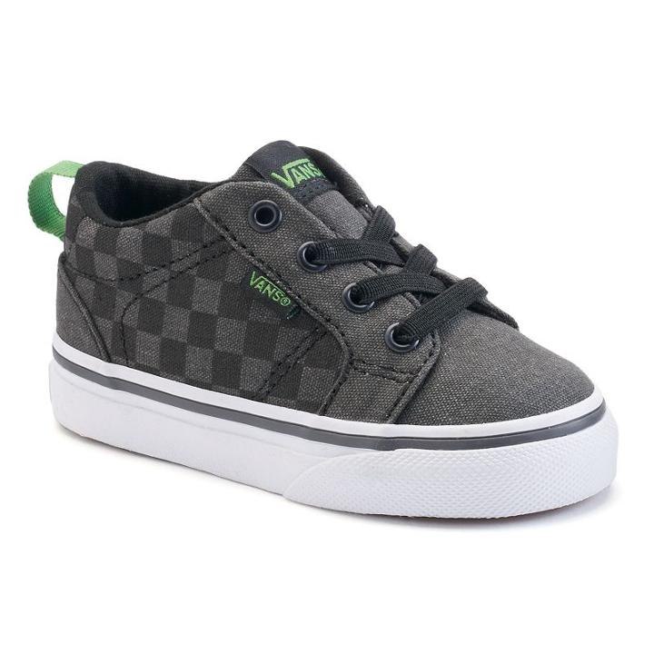 Vans Bishop Toddler Boys' Slip-on Shoes, Boy's, Size: 6 T, Black