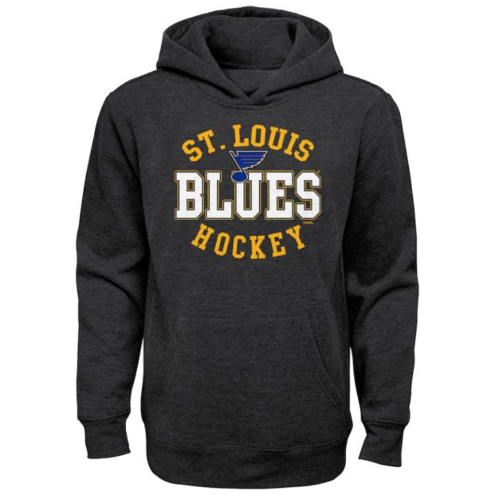 Boys 4-7 St. Louis Blues Promo Hoodie, Size: L 7, Dark Grey