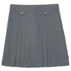 Girls 4-20 & Plus Size French Toast School Uniform Triple Pleated Skirt, Girl's, Size: 10, Med Grey