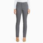 Women's Gloria Vanderbilt Haven Microtech Straight-leg Dress Pants, Size: 16 Avg/reg, Med Grey