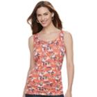 Maternity A:glow Snap Shoulder Nursing Tank, Women's, Size: Xl-mat, Med Orange