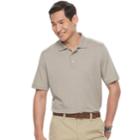 Men's Croft & Barrow&reg; Signature Interlock Polo, Size: Xl, Med Beige