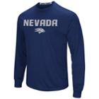 Men's Campus Heritage Nevada Wolf Pack Setter Tee, Size: Medium, Blue (navy)