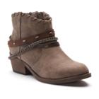 So&reg; Convo Women's Ankle Boots, Size: Medium (9), Brown Oth