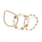 Girls 4-16 Carter's 3-pk. Beaded Star Bracelet Set, Size: 3, Gold Star