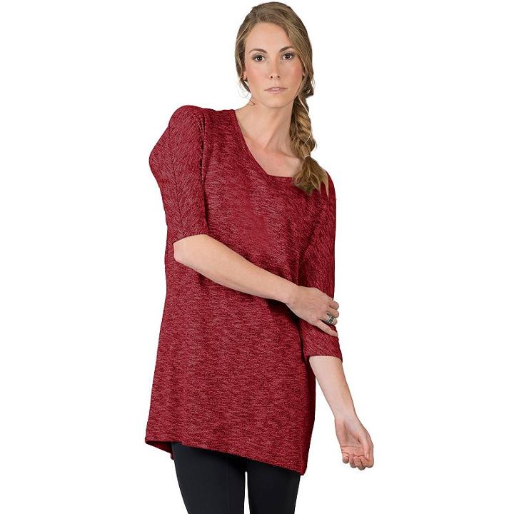 Women's Soybu Rosa Tunic Dress, Size: Small, Med Red