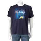 Men's Coleman Graphic Tee, Size: Large, Blue (navy)