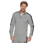 Men's Puma Stretchlite Slim-fit Performance Quarter-zip Pullover, Size: Small, Grey Other