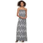 Juniors' Trixxi Strapless Maxi Dress, Teens, Size: Large, Grey (charcoal)