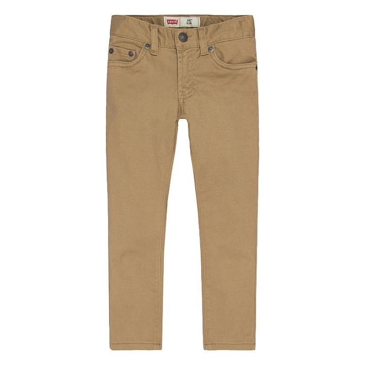Boys 4-7x Levi's Slim-fit Sueded Pants, Boy's, Size: 6, Gold