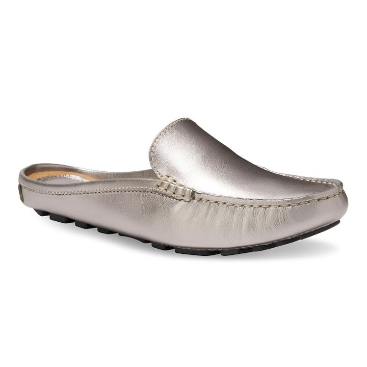Eastland Monica Women's Mules, Size: Medium (9), Silver
