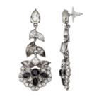 Simply Vera Vera Wang Stone Cluster Vine Drop Earrings, Women's, Multicolor