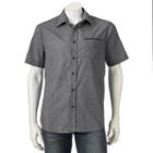 Men's Ocean Current Rider Button-down Shirt, Size: Large, Med Grey