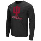 Men's Campus Heritage Indiana Hoosiers Logo Long-sleeve Tee, Size: Large, Oxford