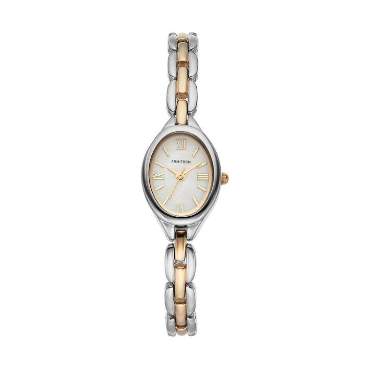 Armitron Women's Two Tone Watch - 75/5344mptt, Multicolor