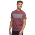 Men's Urban Pipeline&reg; Chest Panel Tee, Size: Medium, Red