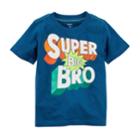 Boys 4-8 Carter's Super Big Bro Graphic Tee, Size: 7, Med Blue