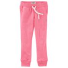 Girls 4-12 Oshkosh B'gosh&reg; Jogger Pants, Size: 7, Pink