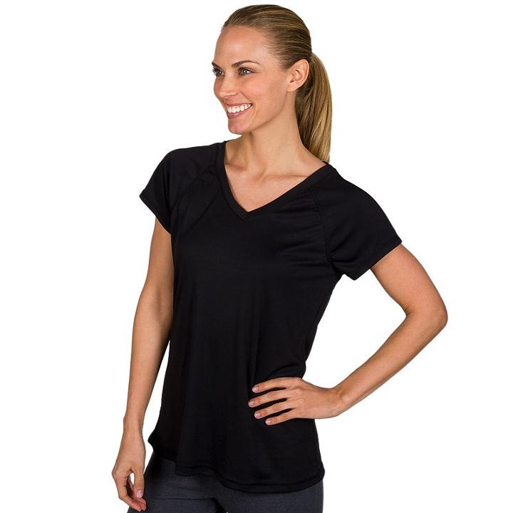 Women's Jockey Sport Reflex Performance Racerback Tee, Size: Large, Oxford